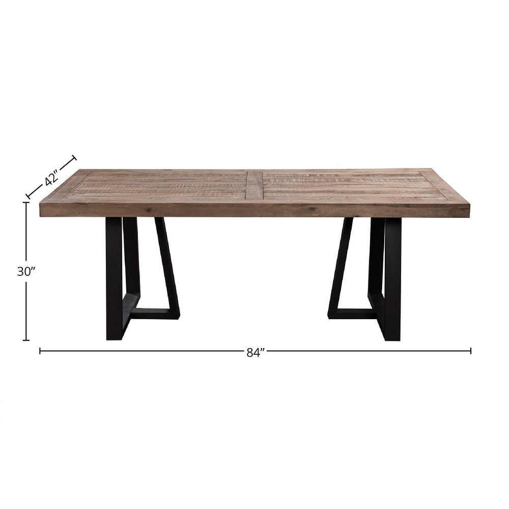 Alpine Prairie Rectangular Dining Table   N/A