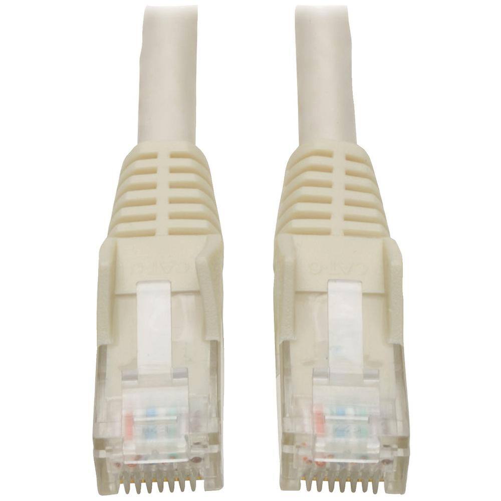 Tripp Lite CAT-6 Gigabit 50 ft. Snagless Molded Patch Cable White N201-050-WH