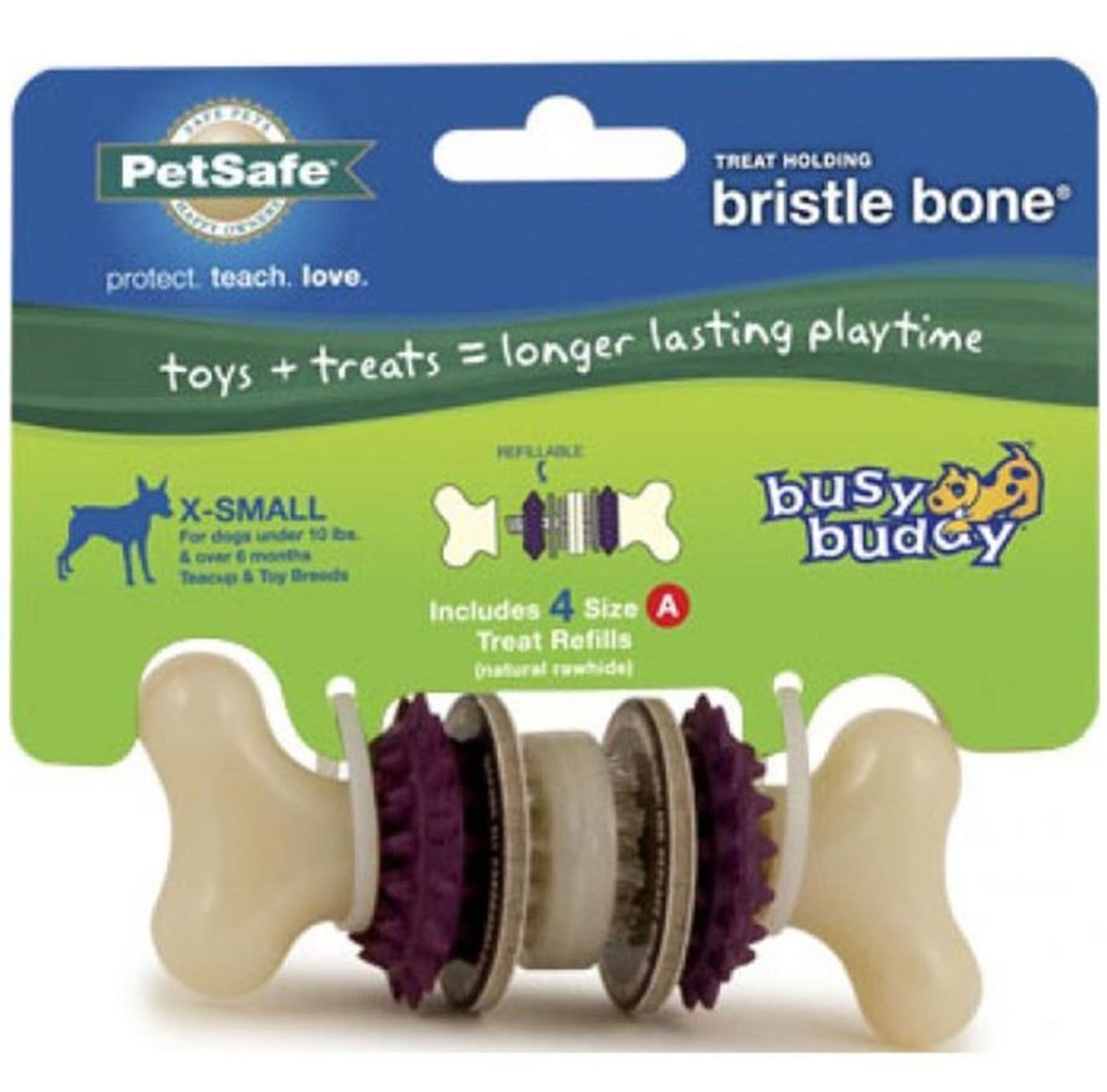 Busy Buddy Bristle Bone Dog Toy