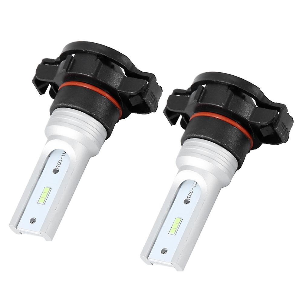 2pcs Super Bright Car Led Fog Light Bulb Daytime Headlight Bulbs For H16/5202