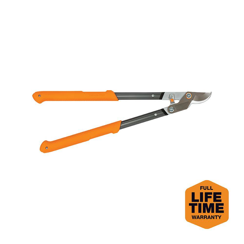 Fiskars Pro 2 in. Cut Capacity High Carbon Steel Blade 28 in. Bypass Lopper with SoftGrip Handles 394901-1003