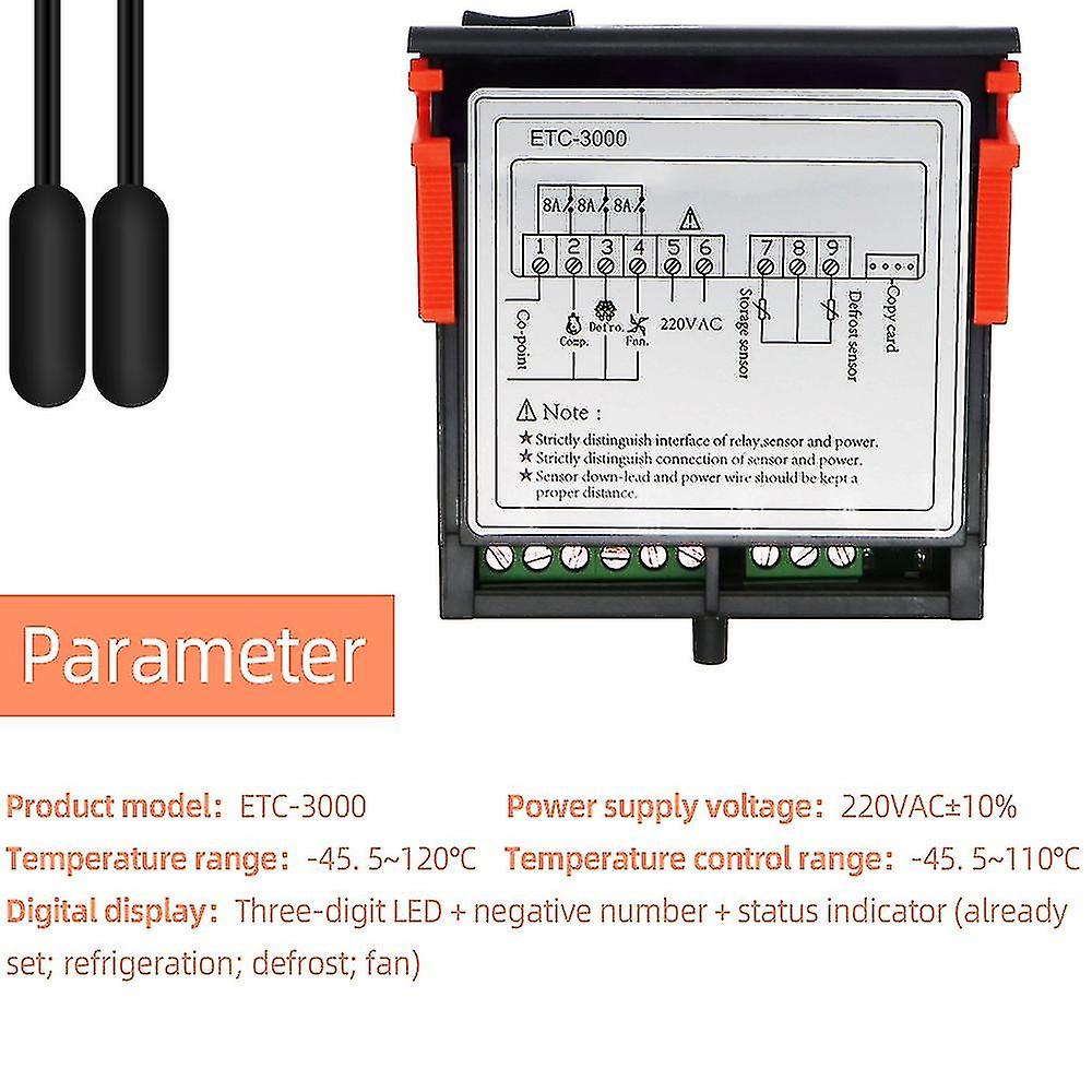 Etc-3000 Thermostat Refrigerator Thermostat Regulator