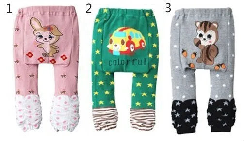 2021 Autumn Baby pants Long Trousers baby girls leggings newborn clothes boy harem pant baby clothing girl Tights