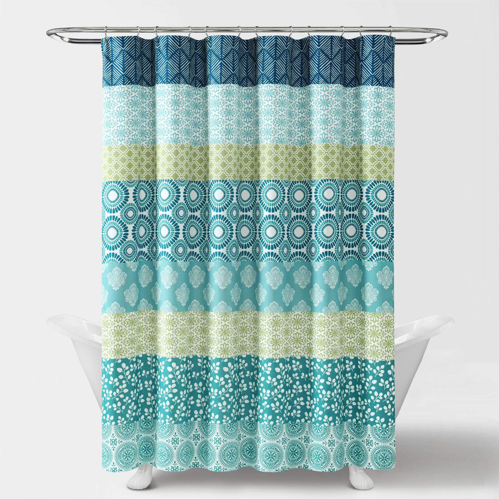 Bohemian Stripe Shower Curtain