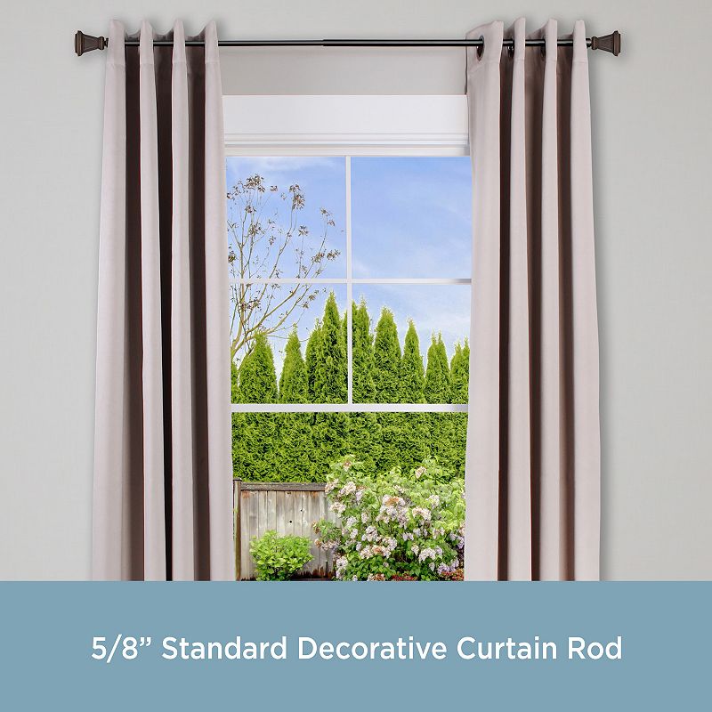 Kenney Seville Decorative Window Curtain Rod