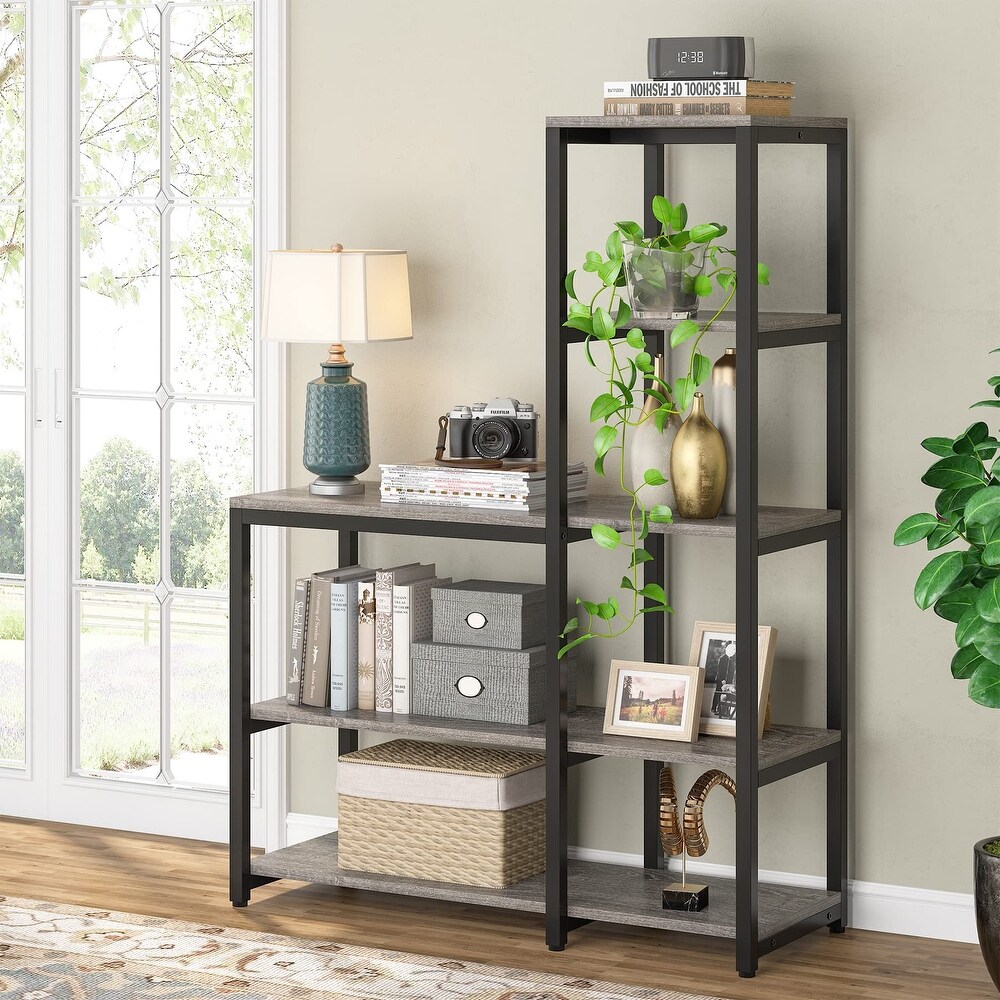 5 Tier Bookshelf  Ladder Conner Bookshelves Etagere Bookcase