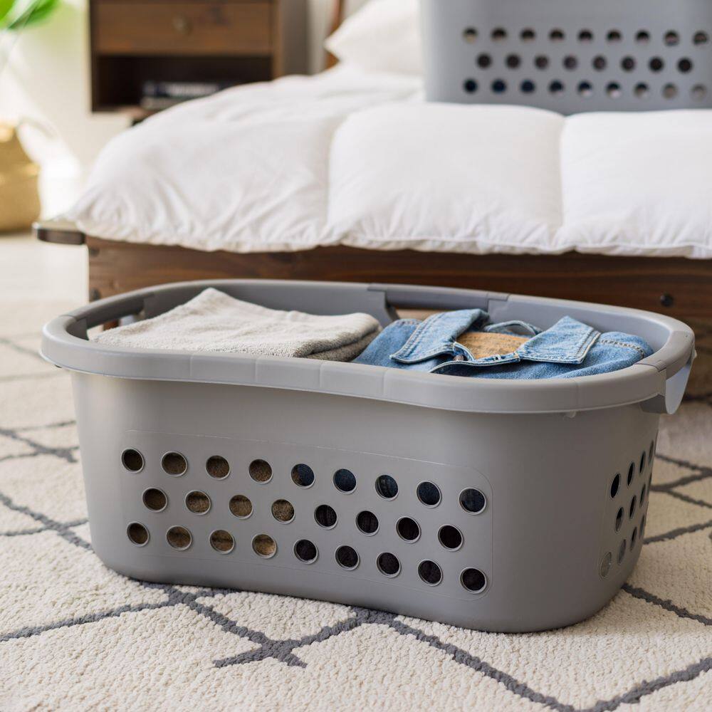 Hip Hamper Laundry Baskek in GrayDark Gray (2-Pack) 585089