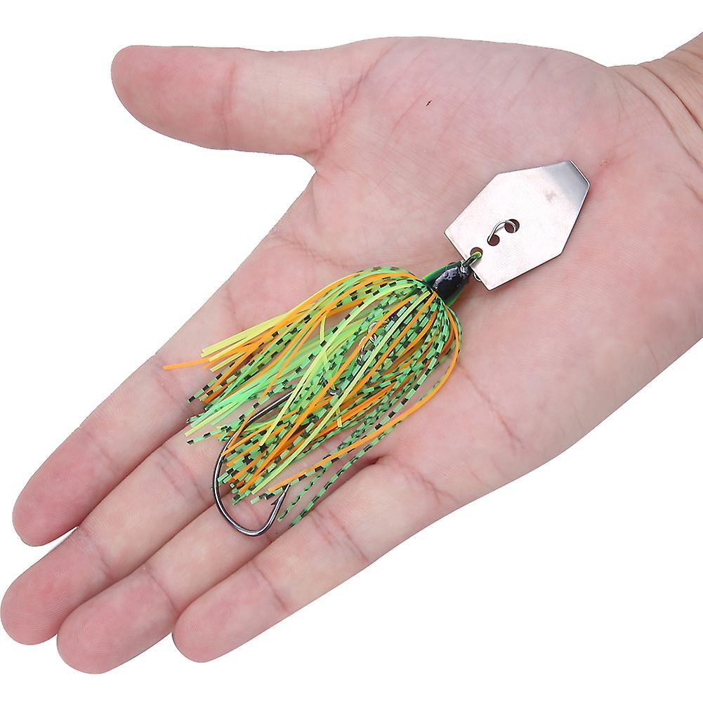 10cm 11g Metal Bait Sequin Bottom Beard Lure Fishing Lures Fish Tackle Accessories1#