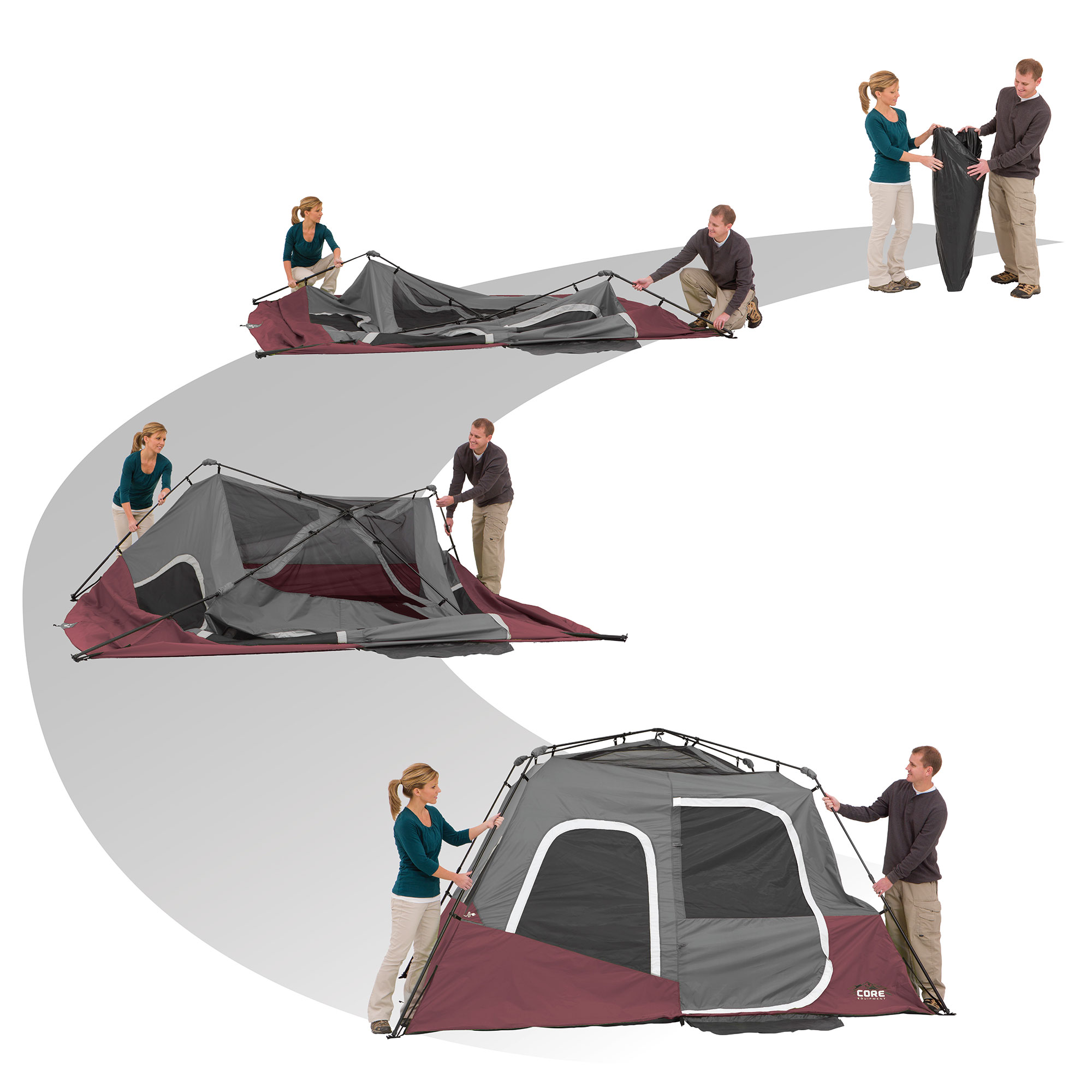 Core 6 Person Instant Tent