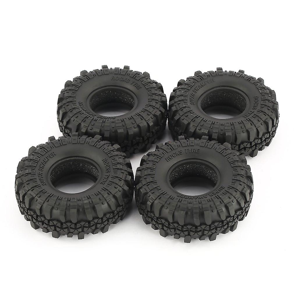 4 Pcs Austar Ax-4020 1.9 Inch 110mm Rubber 1/10 Rock Crawler Tires Tyre Part For D90 Scx10 Axial Rc4wd Tf2 Rc Car Parts Hot