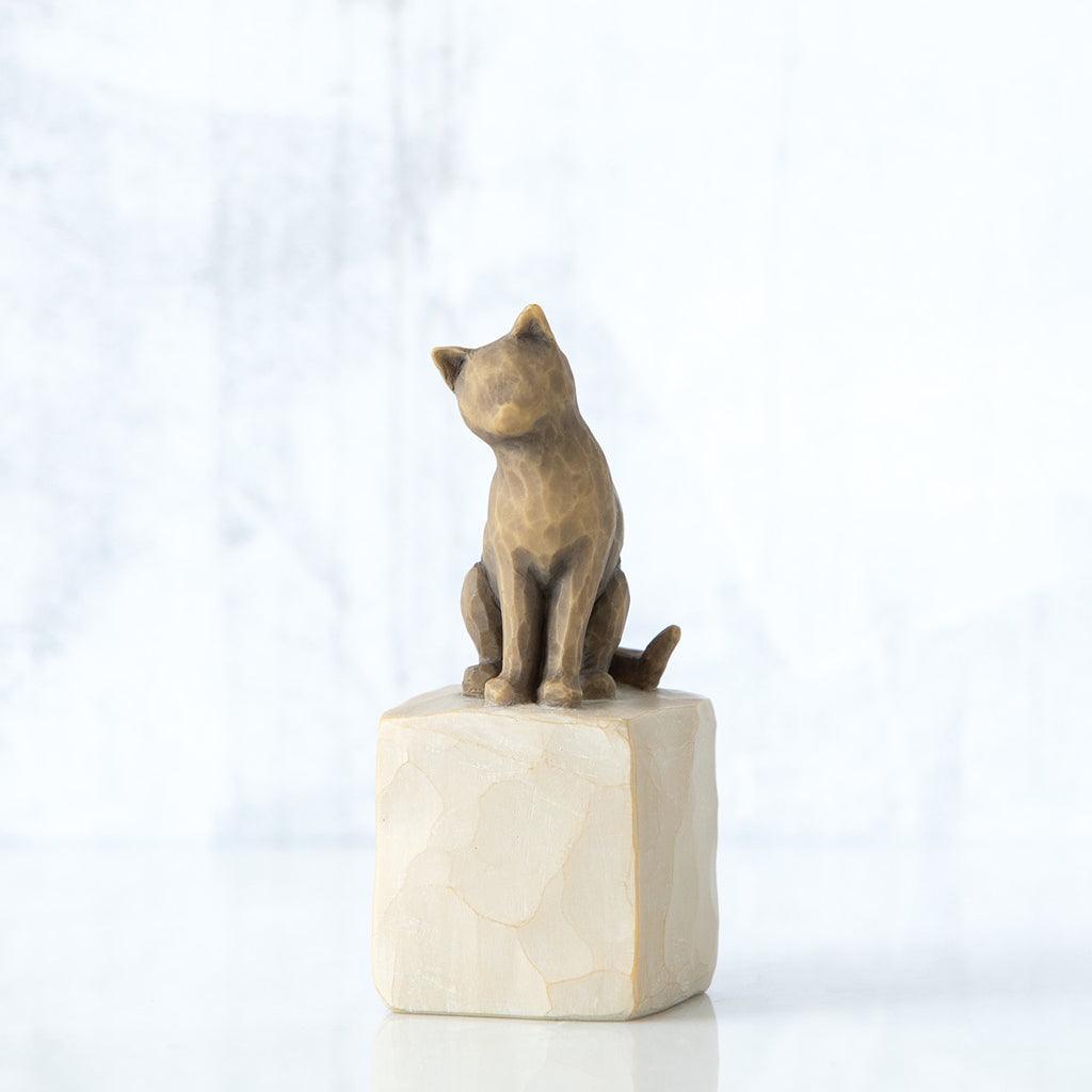 Willow Tree  Love My Cat (Dark) Figurine