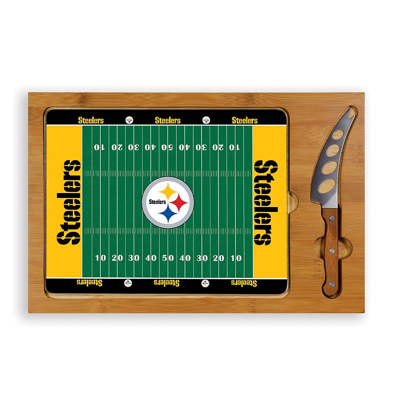 Picnic Time Pittsburgh Steelers Cutting Board Serving Tray