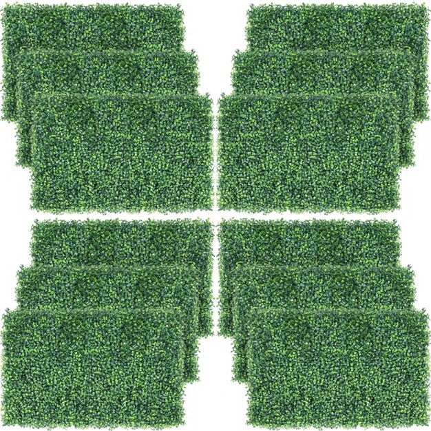 Artificial Boxwood Hedge Panel For Indoor amp Outdoor Green