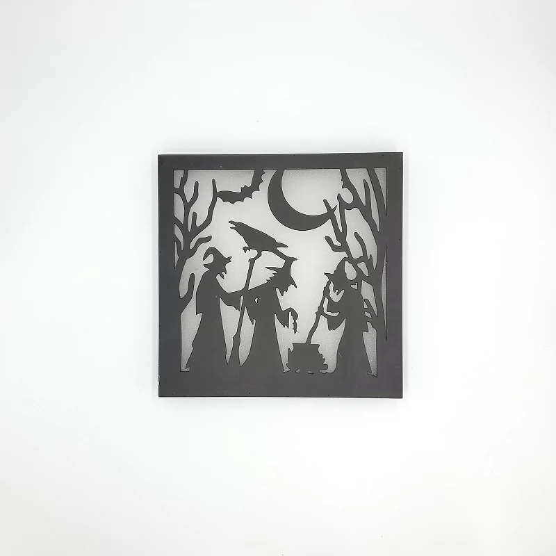 Witch's Brew Light-Up Wall Decor