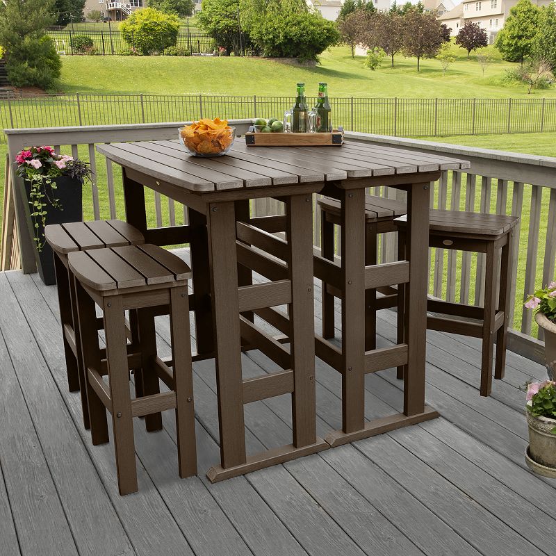 Highwood Lehigh 6-piece Bar Height Balcony Set