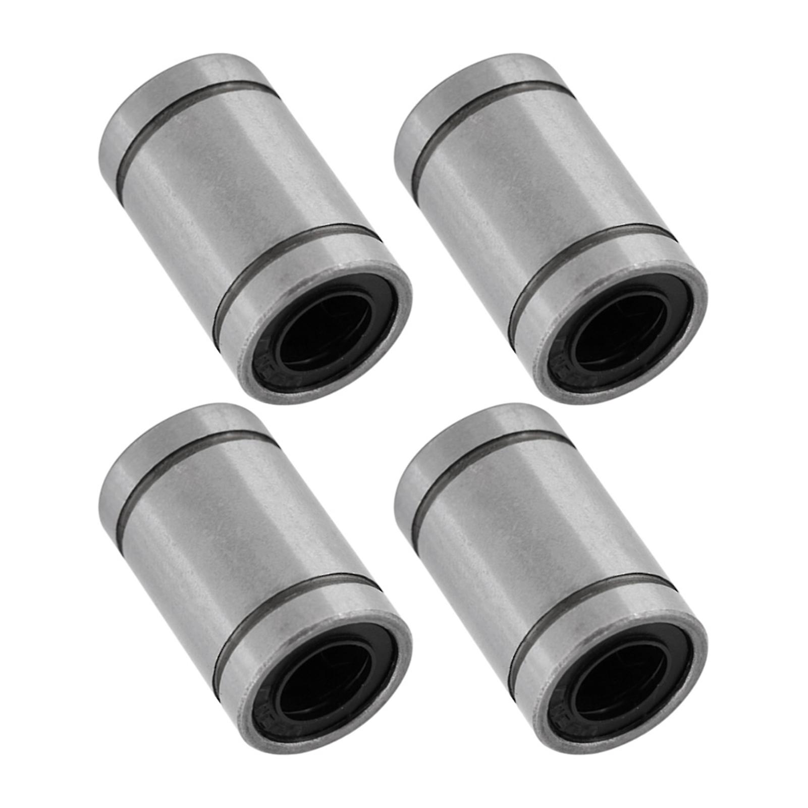 10pcs Lm8uu 8mm Linear Motion Ball Bearing Bushing For 8mm Rod 3d Printer Cnc Parts