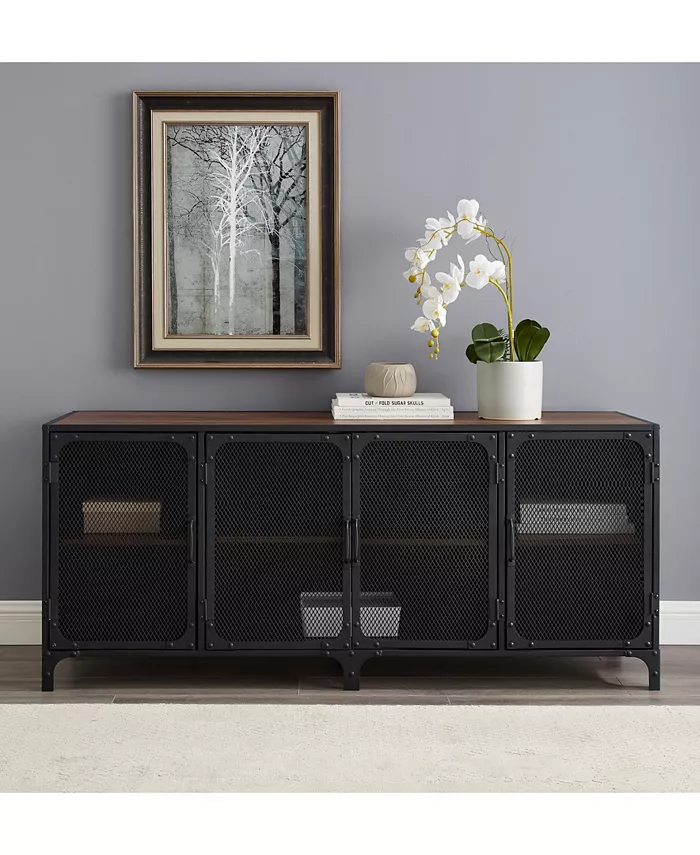 Walker Edison Industrial TV Stand