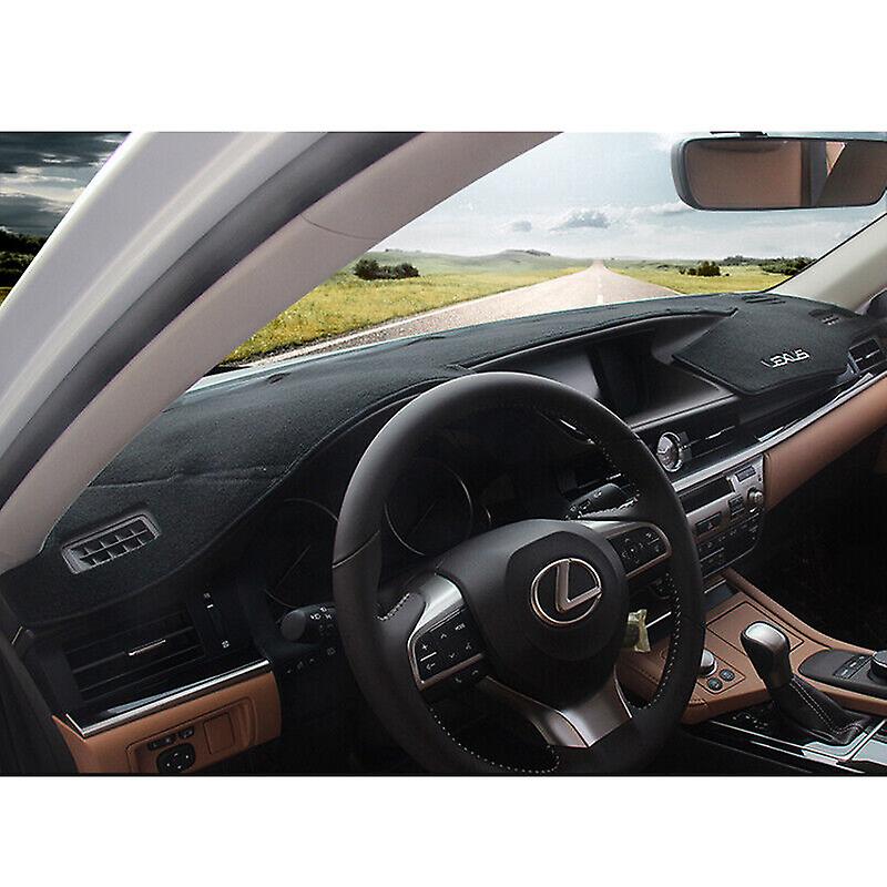 Black Car Dashboard Dash Mat Sun Cover For Lexus Es300h Es350 2013-2017