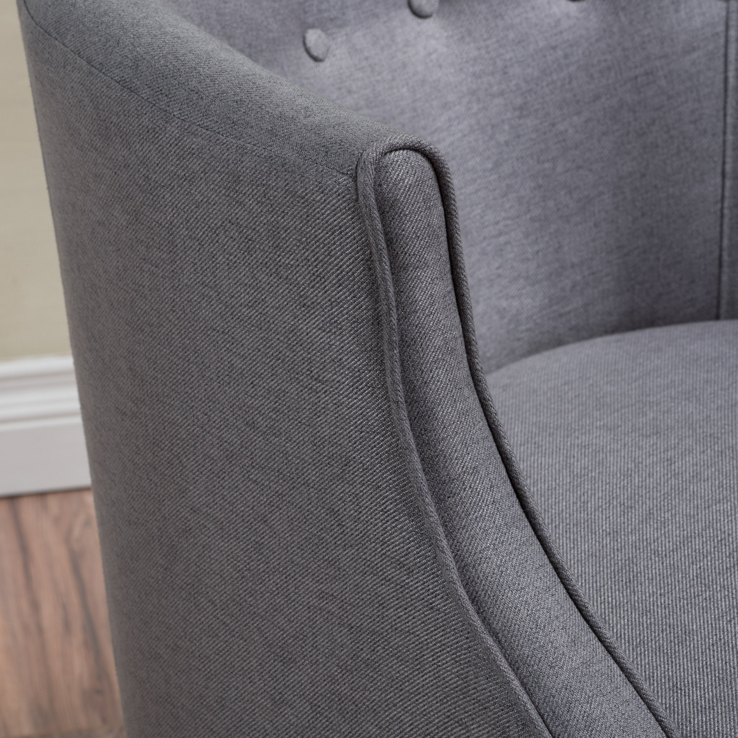 Davidson Tub Design Upholstered Accent Chair