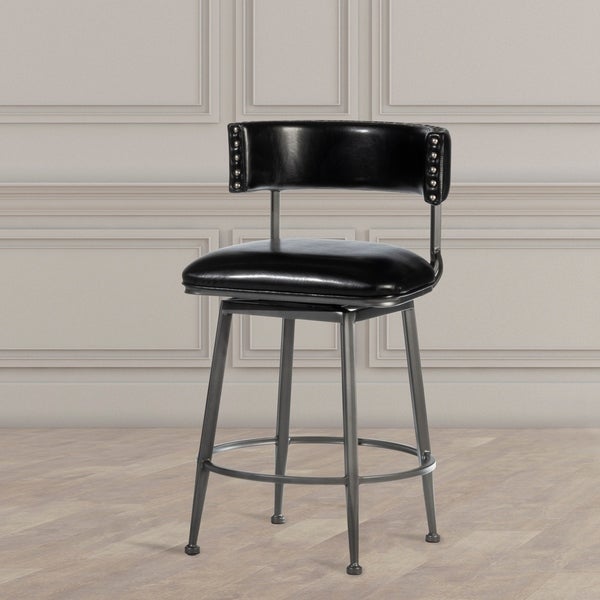 Kinsella Commercial Grade Swivel Stool， Charcoal