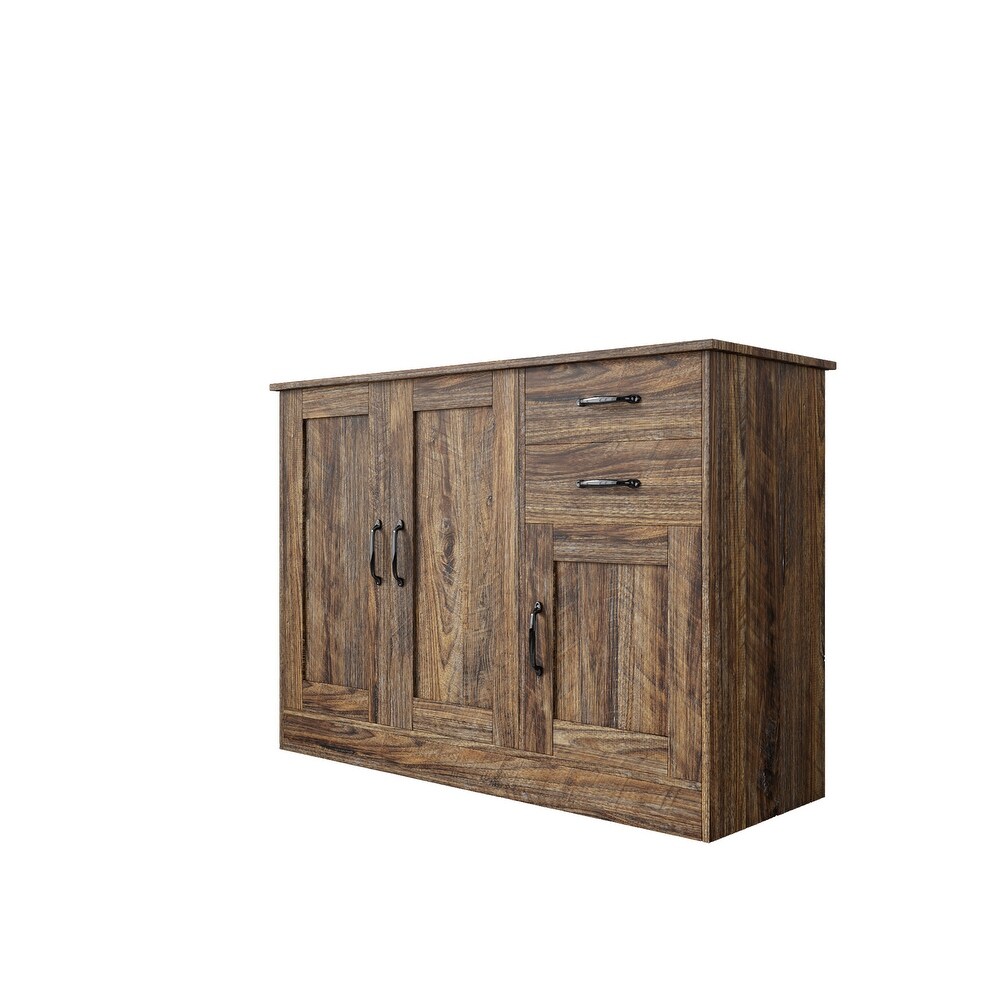 Wood Buffet Sideboard Entryway Storage Cabinet Console Table