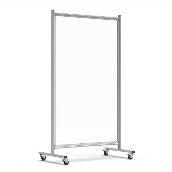 Luxor MD4072W Mobile Magnetic Whiteboard Room Divi...