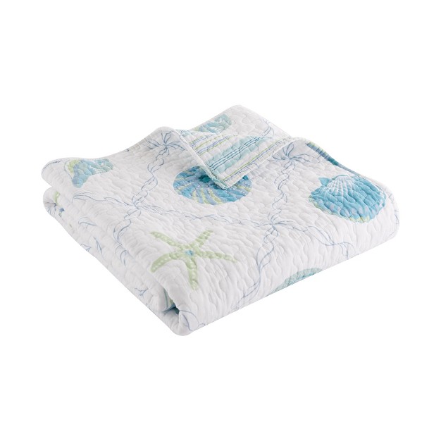 Marine Dreams Throw One Quilted Throw Levtex Home