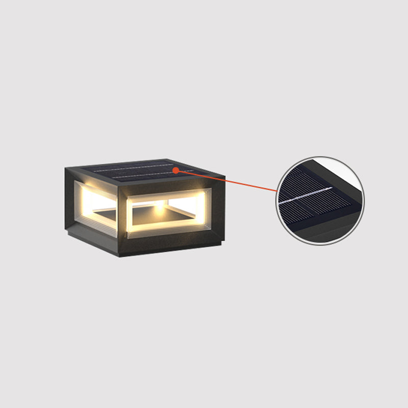 Light Cube Outdoor Post Light