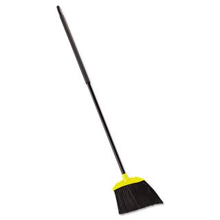 Rubbermaid Commercial Products 46 in. Handle Jumbo Smooth Sweep Angled Broom in BlackYellow (6Carton) RCP638906BLACT