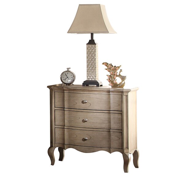 Acme Furniture Chelmsford Tan and Taupe 4-piece Bedroom Set - - 14153908