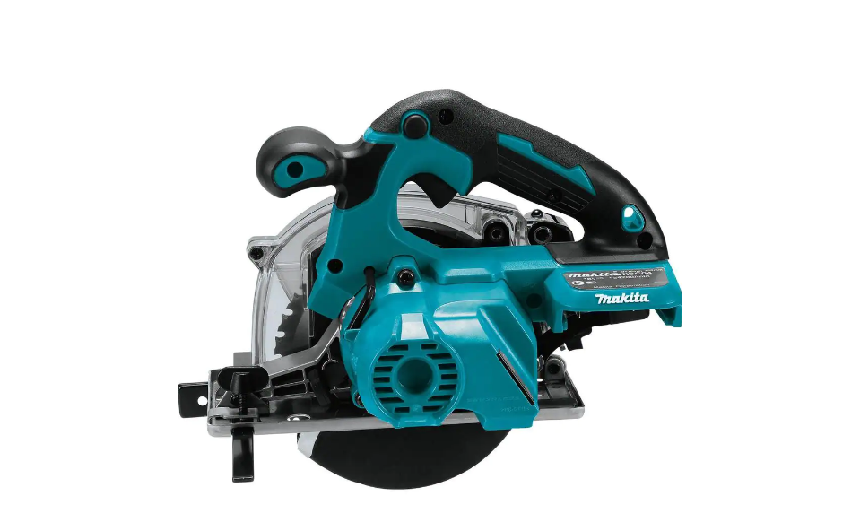 Makita XSC04Z 18-Volt LXT Lithium-Ion Brushless Cordless 5-7/8 in. Metal Cutting Saw with Electric Brake and Chip Collector Tool-Only