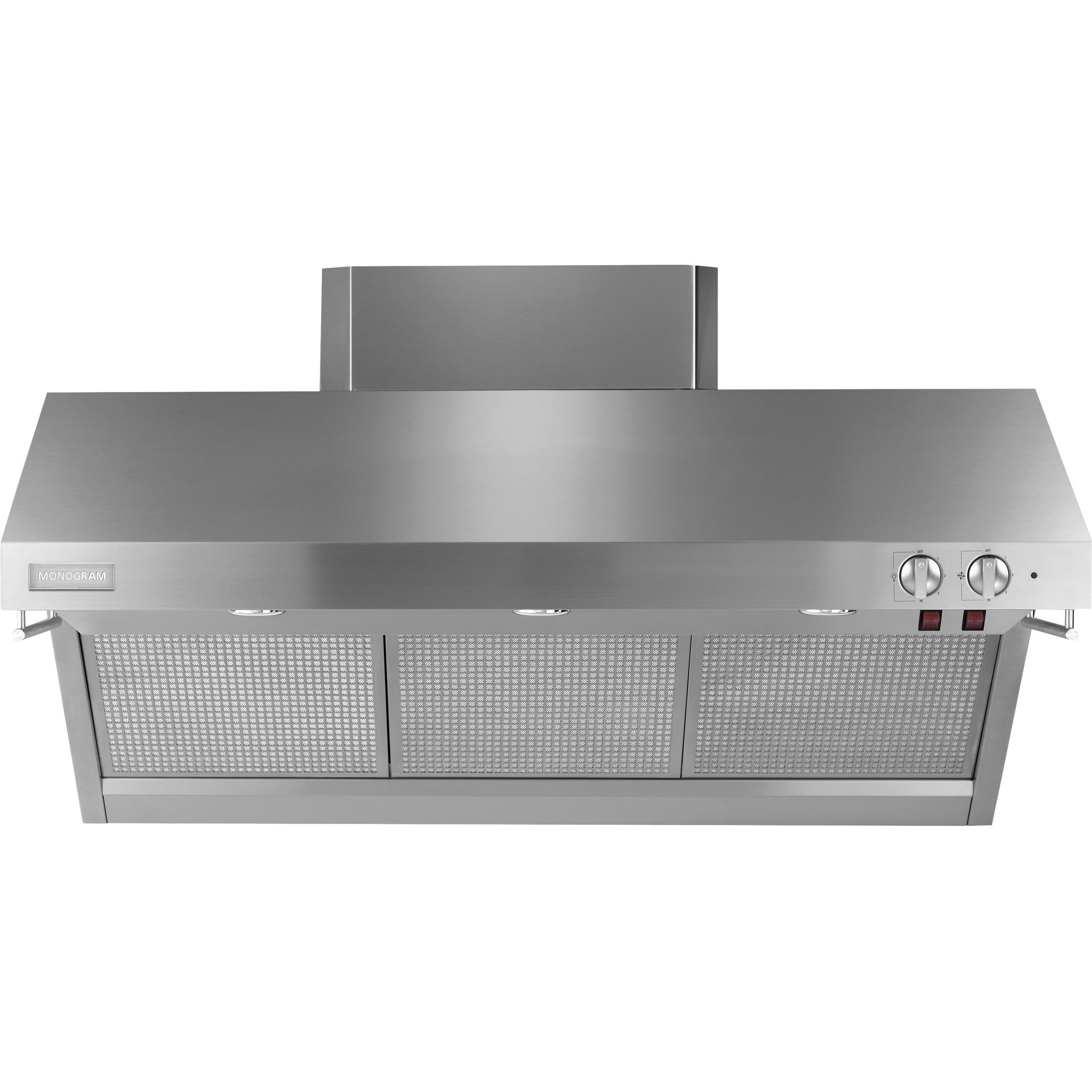 Monogram 48-inch Wall Mount Range Hood ZV48RSFSS