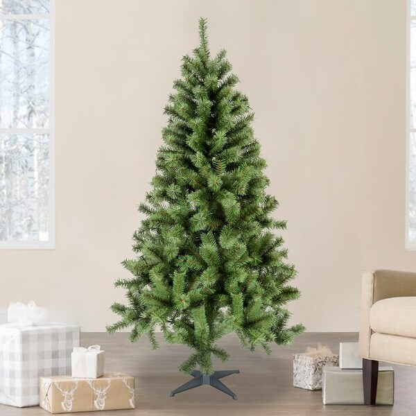 Green Plastic 6foot Christmas Tree