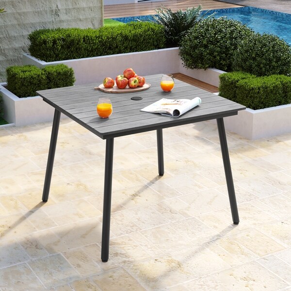 VredHom Outdoor Patio Aluminum Dining Table