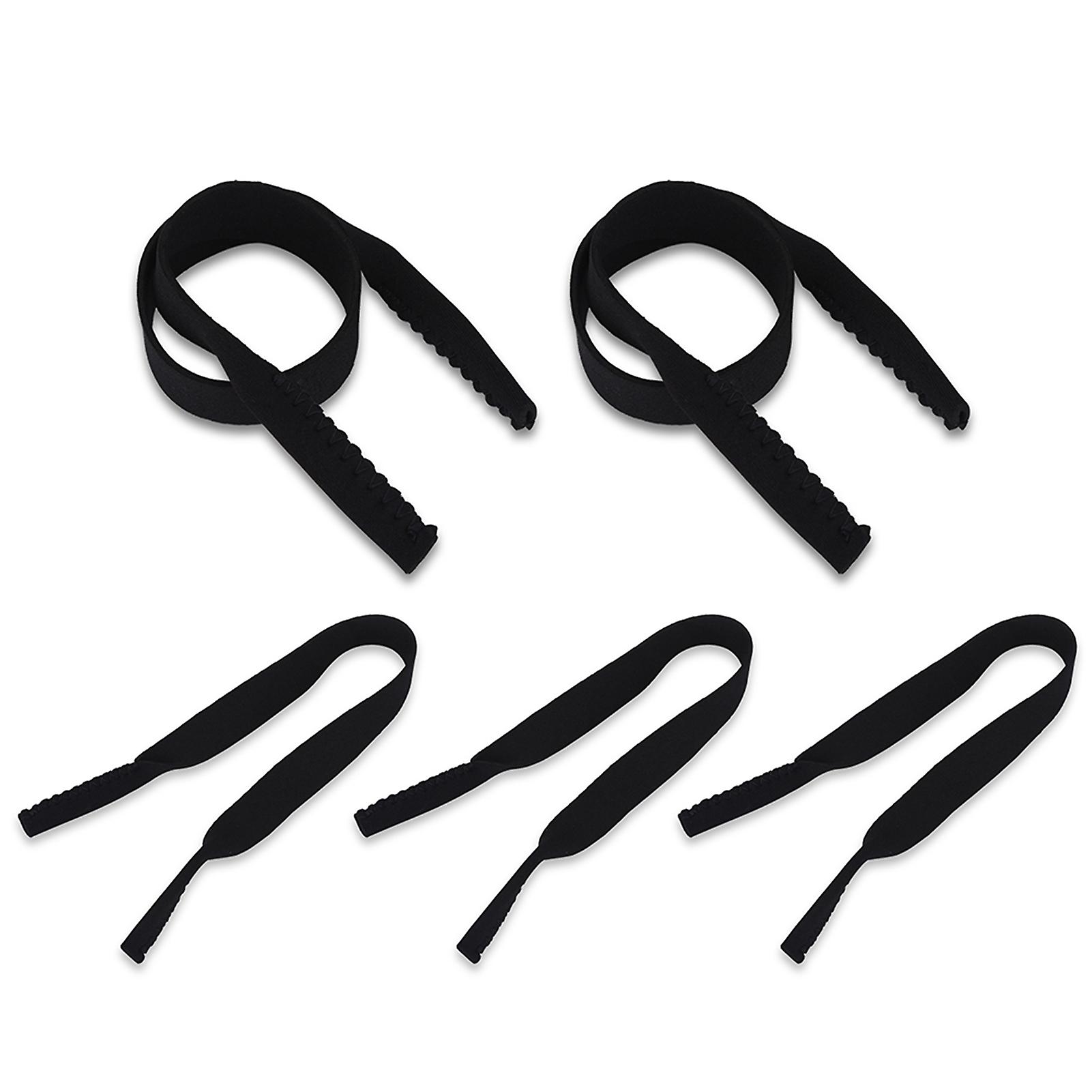 5pcs Sports Glasses Elastic Neck Strap Retainer Cord Chain Holder Lanyard For Eyeglasses