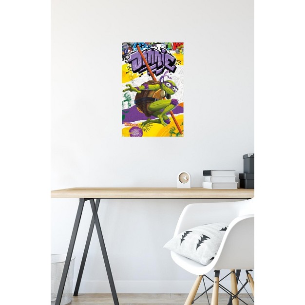 Trends International Teenage Mutant Ninja Turtles Mutant Mayhem Donatello Unframed Wall Poster Prints