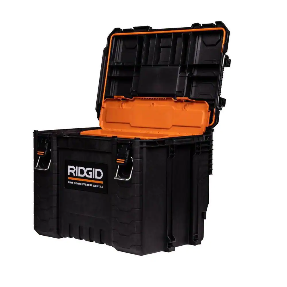 RIDGID 254073 2.0 Pro Gear System 22 in. XL Tool Box Storage and Organizer