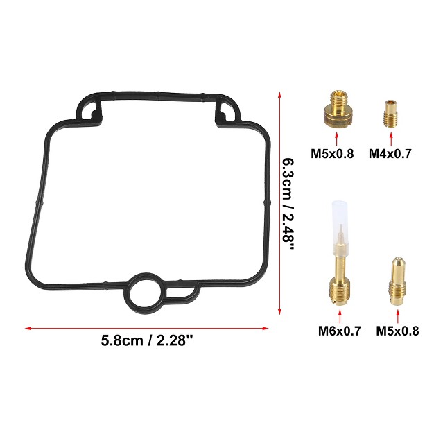 Unique Bargains Motorcycle Carburetor Repair Rebuild Kit Replacement For Suzuki Dr650se 1996 2009 Carb Repair Tools 1set