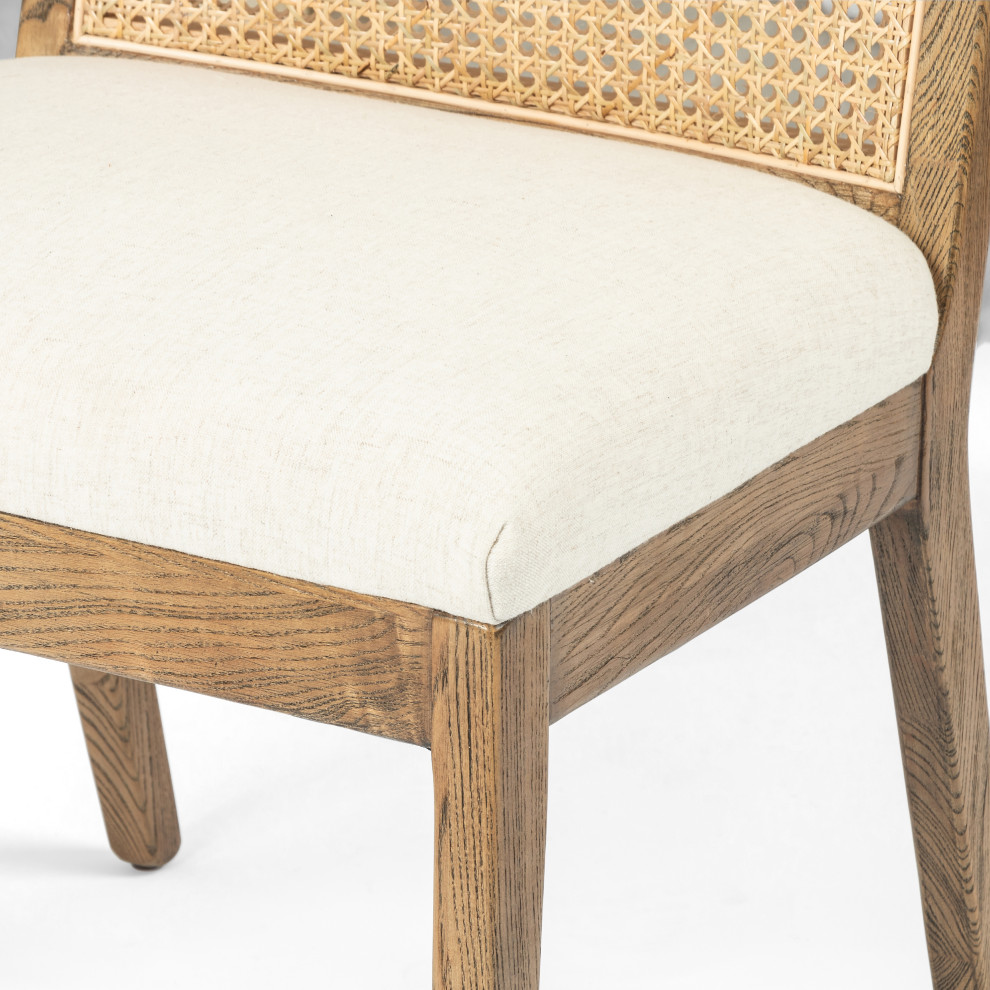 Antonia Armless Dining Chair   Transitional   Dining Chairs   by Four Hands  Houzz