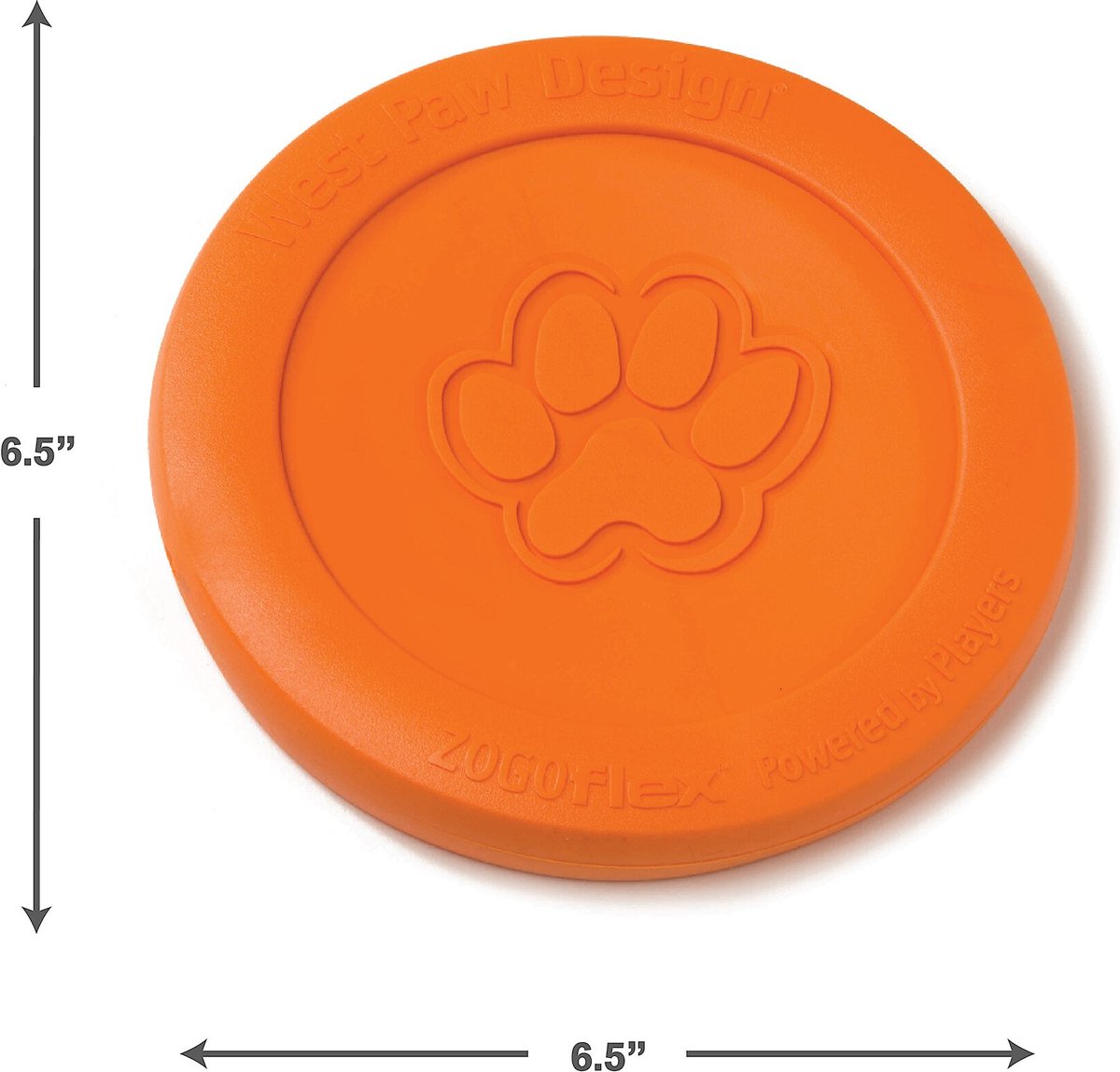 West Paw Zogoflex Zisc Flying Disc Dog Toy