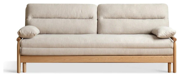 Oak Solid Wood Sofa Bed Sleepers Sofa   Transitional   Sleeper Sofas   by GVAwood  Houzz