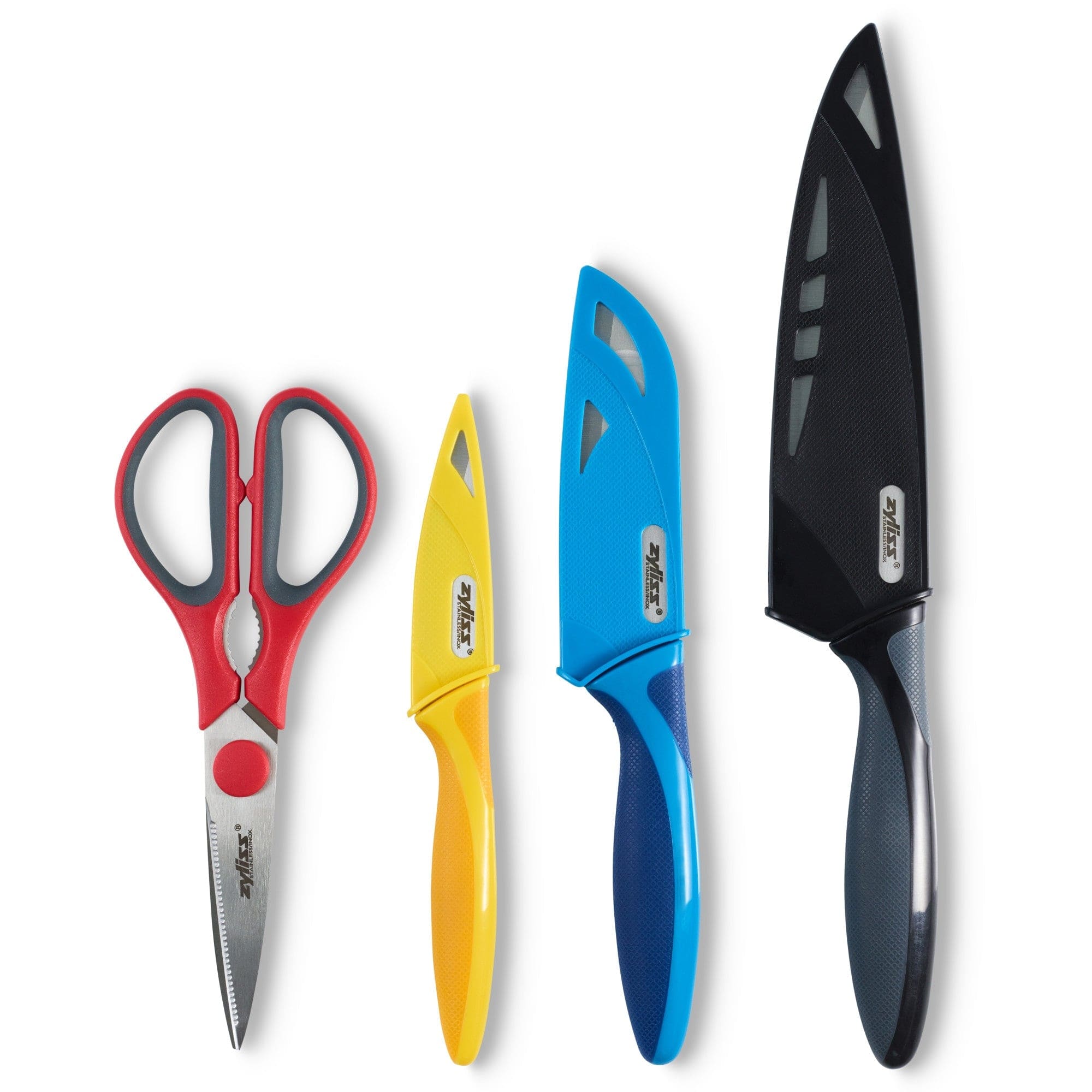 4 Piece Knife and Scissor Starter Value Set