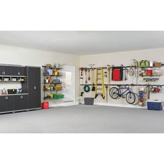 Rubbermaid FastTrack Garage 16 in. x 48 in. Wire Garage Wall Shelving Kit (3-Pack) 1937545