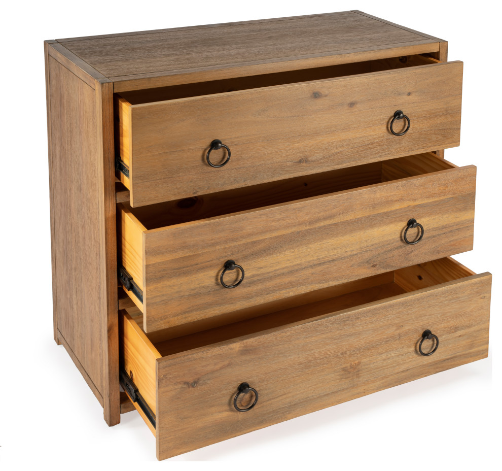 Butler Lark 3 Drawer Chest   Transitional   Accent Chests And Cabinets   by Butler Specialty Company  Houzz