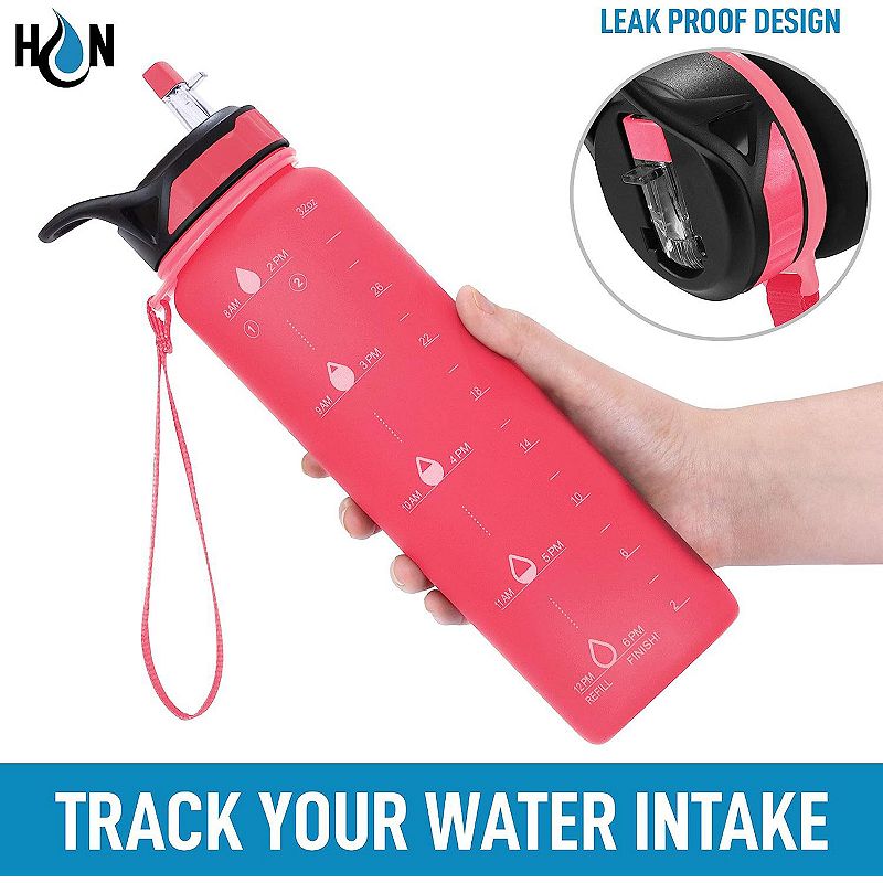 Water Bottle With Time Marker