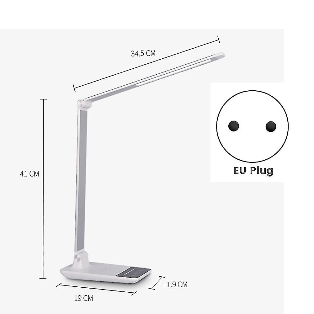 10w Wireless Charging Led Desk Lamp With Eye Protect Table Lamp For Home Offic