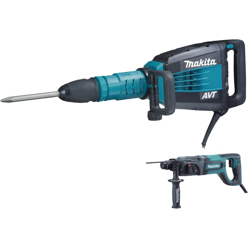 Makita 27 lbs. 14 AMP SDS-MAX Demolition Hammer HM1214CX from Makita