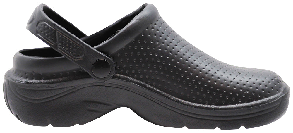 NORTY Womens Slip on Clogs Adult Female Walking Mules Black