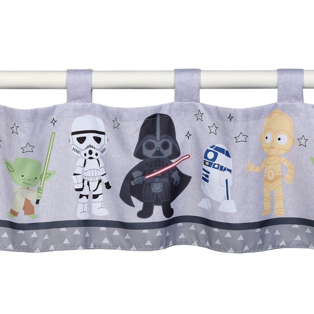 Lambs amp Ivy Star Wars Classic Window Valance Yoda darth Vader r2 d2 c 3po