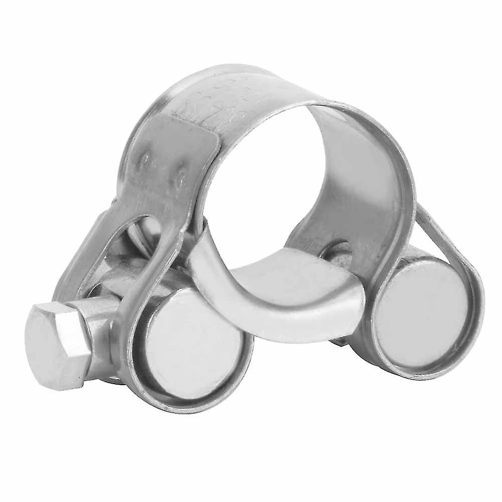 5Pcs Clamp Ring 304 Stainless Steel T Bolt Clip Support Hand Tightening Accessories(23-25mm )